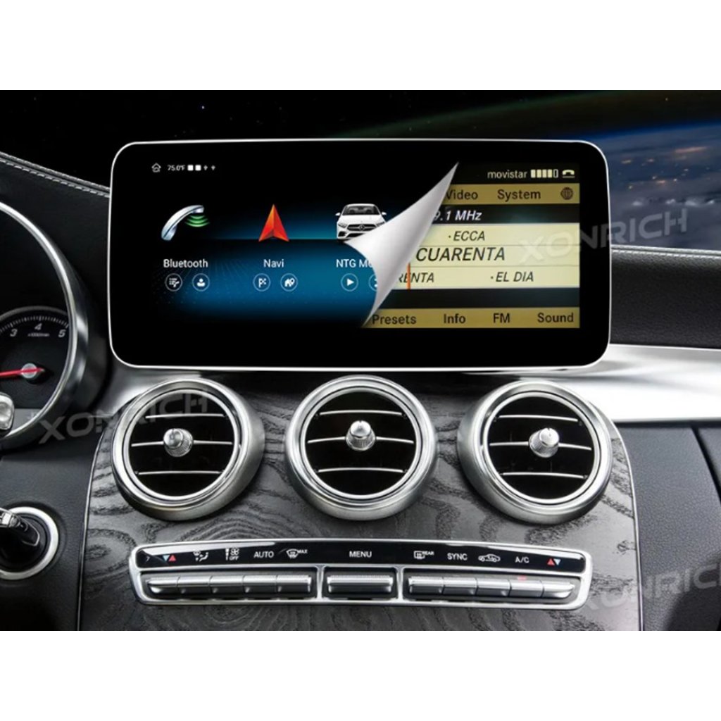 Multimediální monitor pro Mercedes s 10,25" LCD, Android 11.0, WI-FI, GPS, Carplay, Bluetooth, USB