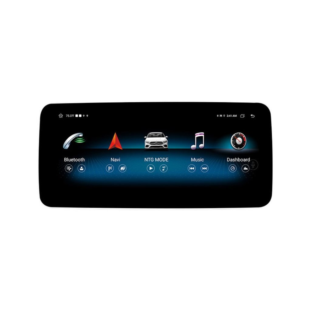 Multimediální monitor pro Mercedes s 10,25" LCD, Android 11.0, WI-FI, GPS, Carplay, Bluetooth, USB
