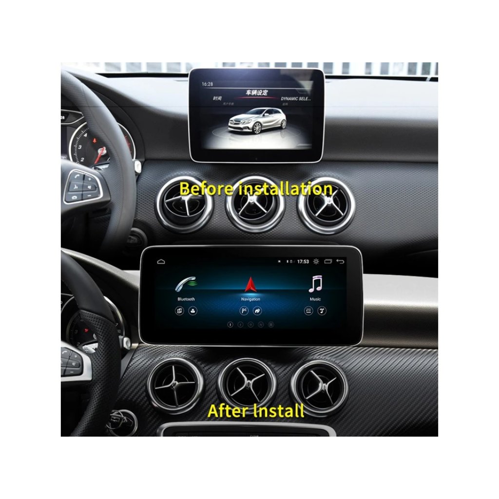 Multimediální monitor pro Mercedes s 10,25" LCD, Android 11.0, WI-FI, GPS, Carplay, Bluetooth, USB