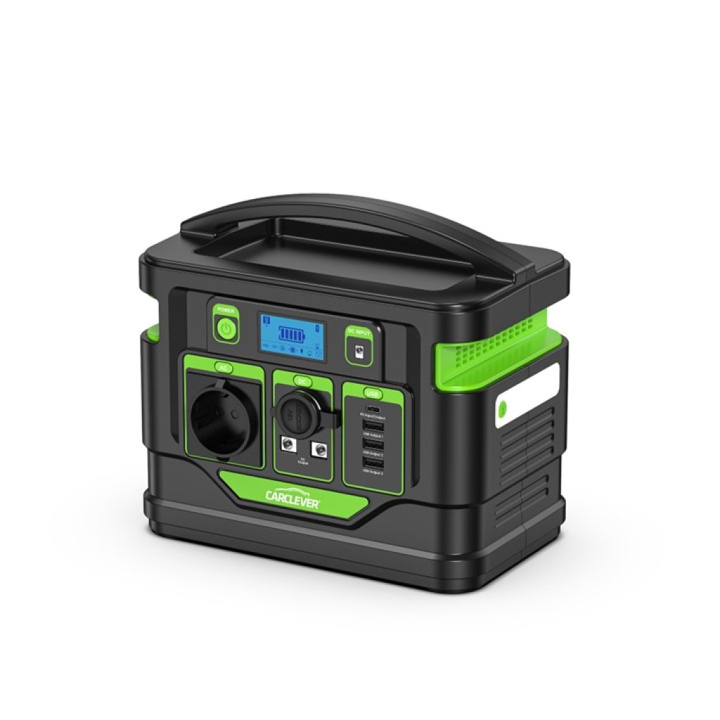 Nabíjecí stanice CARCLEVER - powerbanka, 80.000mAh, AC-300W