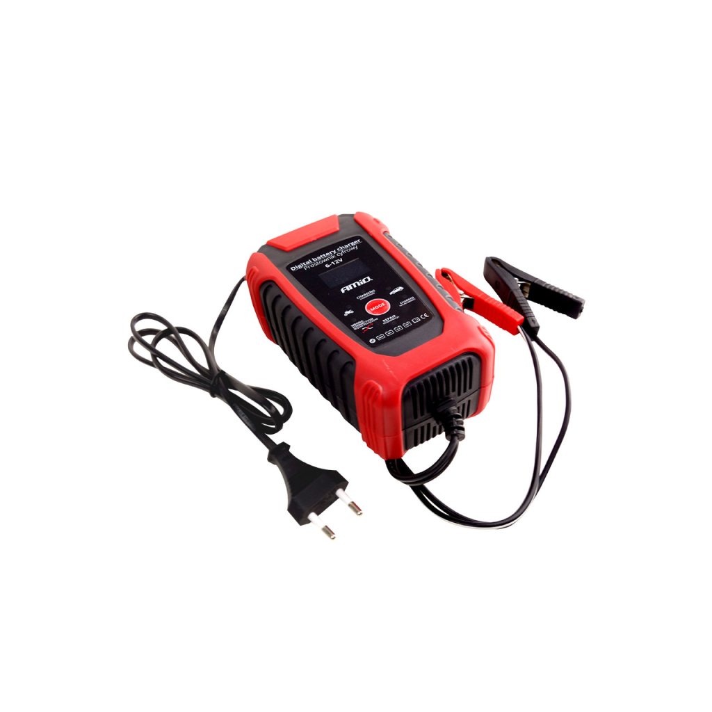Nabíječka autobaterií digitální 6V/12V - 2A/6A, DBC-02, 02403