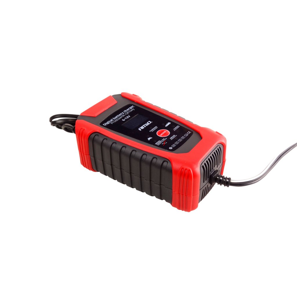 Nabíječka autobaterií digitální 6V/12V - 2A/6A, DBC-02, 02403