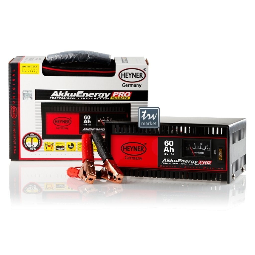 Nabíječka autobaterií HEYNER 6Amp 15-60Ah 12V, 930600