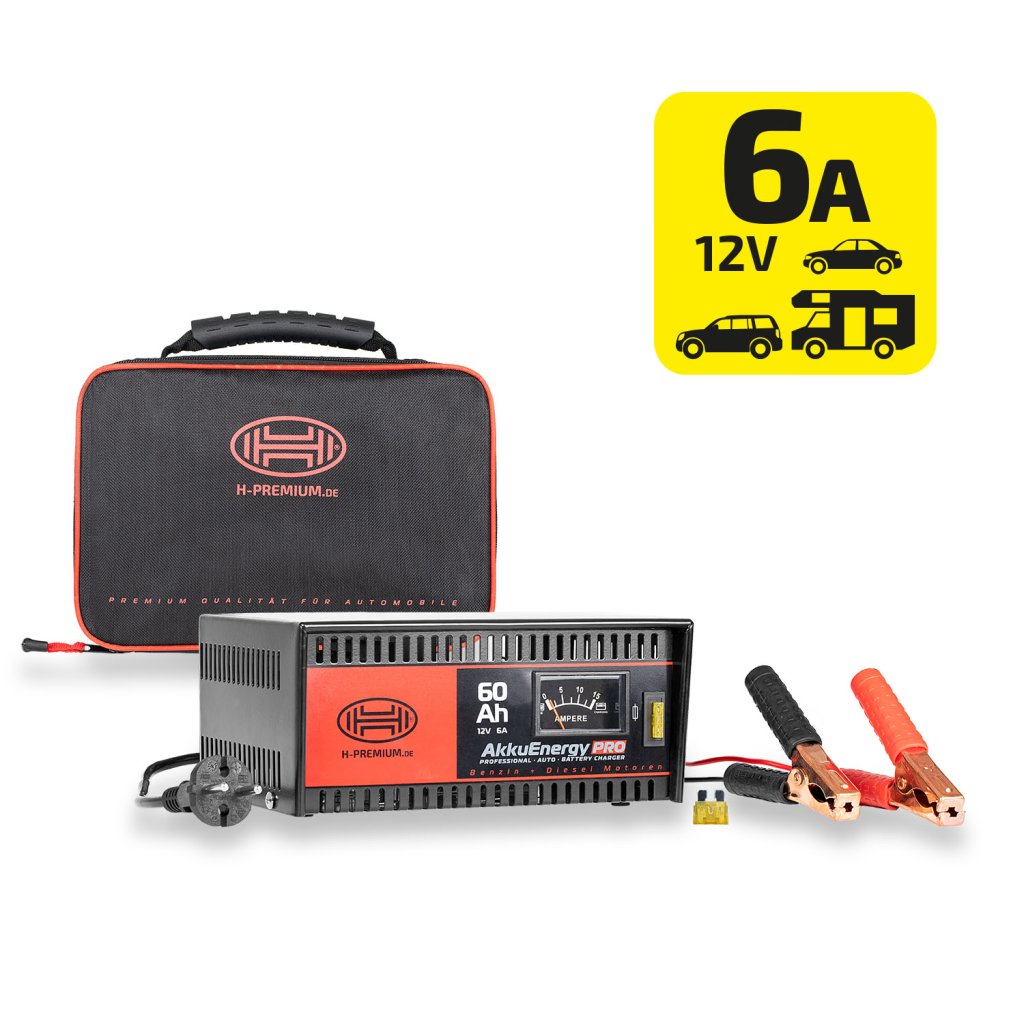 Nabíječka autobaterií HEYNER 6Amp 15-60Ah 12V, 930600