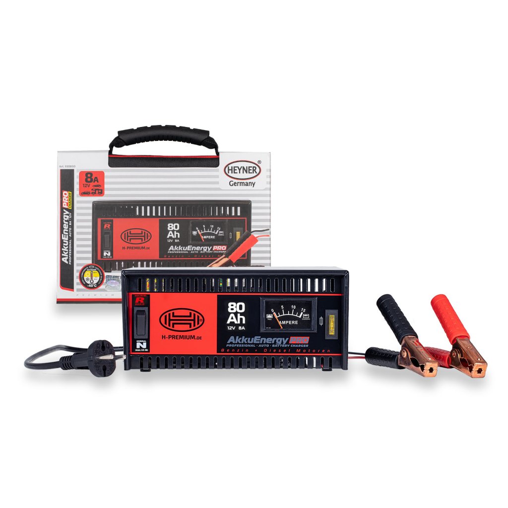 Nabíječka autobaterií HEYNER 8Amp 18-80Ah 12V, 930800