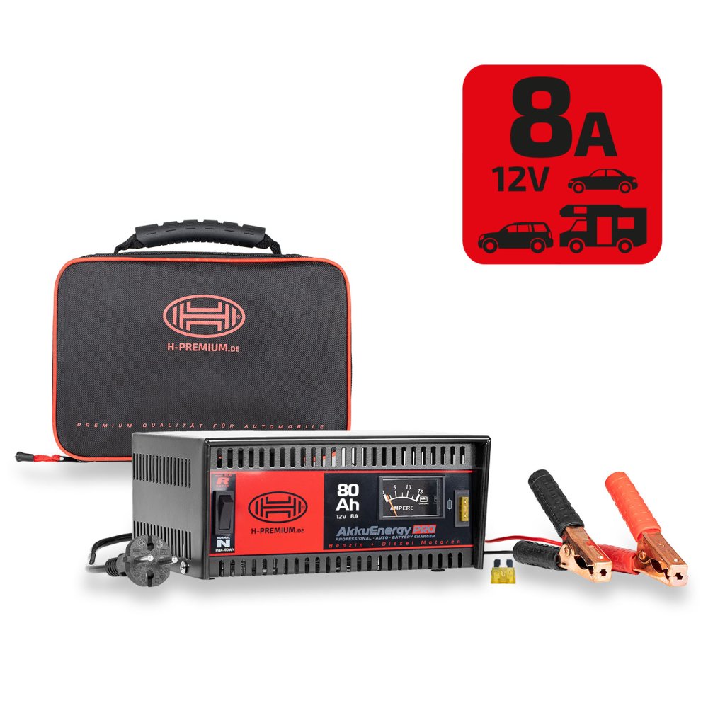 Nabíječka autobaterií HEYNER 8Amp 18-80Ah 12V, 930800
