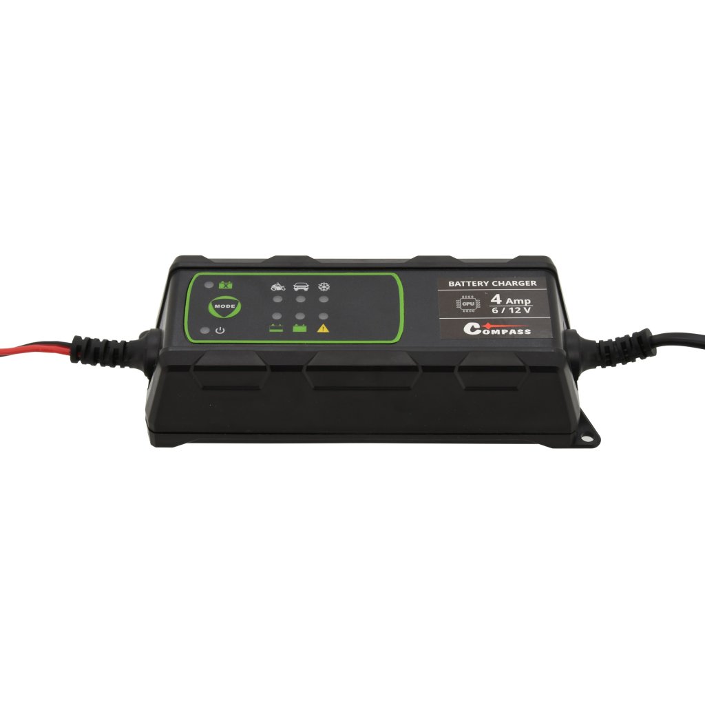 Nabíječka mikroprocesor 4Amp 6/12V PB/GEL max. 120Ah, 07145