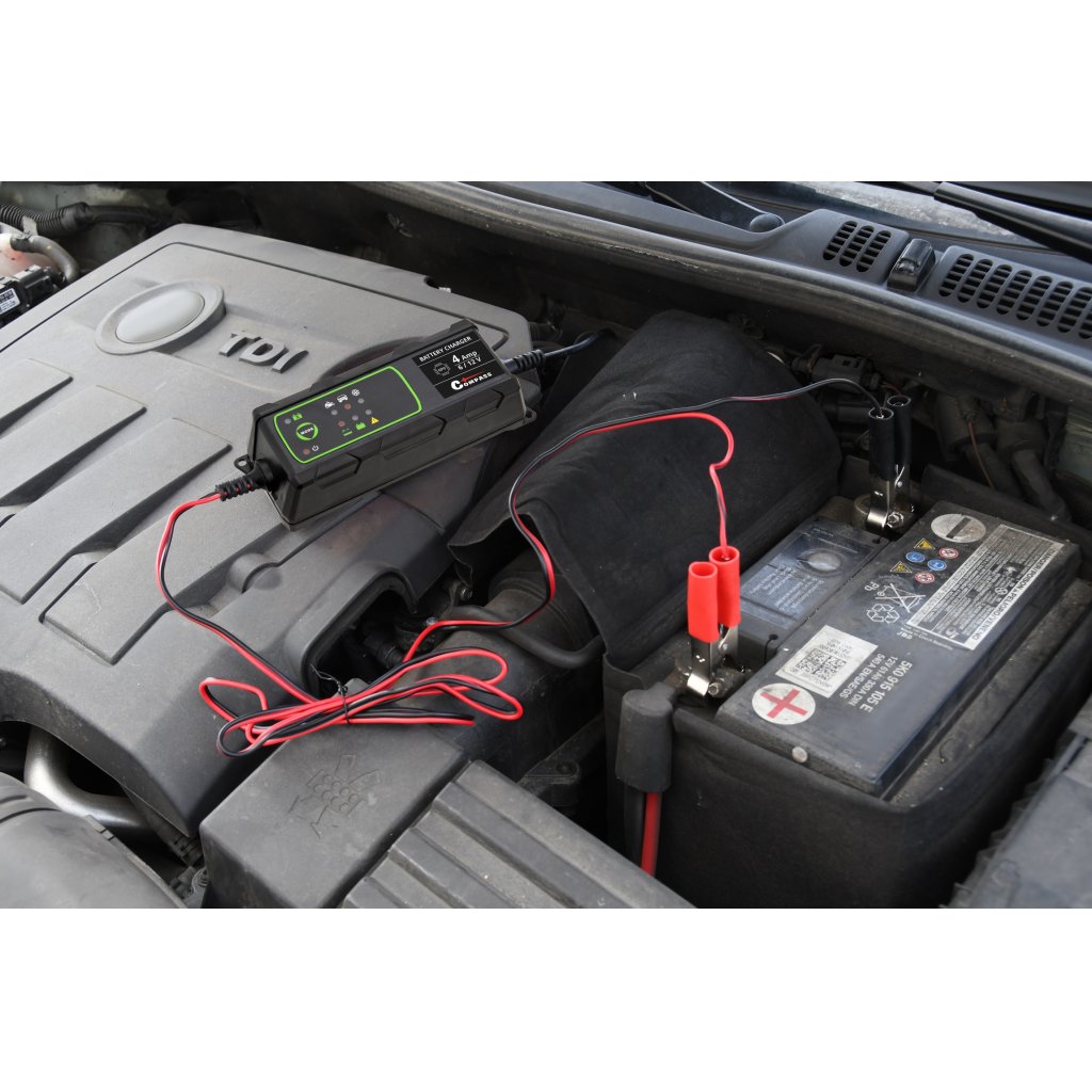 Nabíječka mikroprocesor 4Amp 6/12V PB/GEL max. 120Ah, 07145