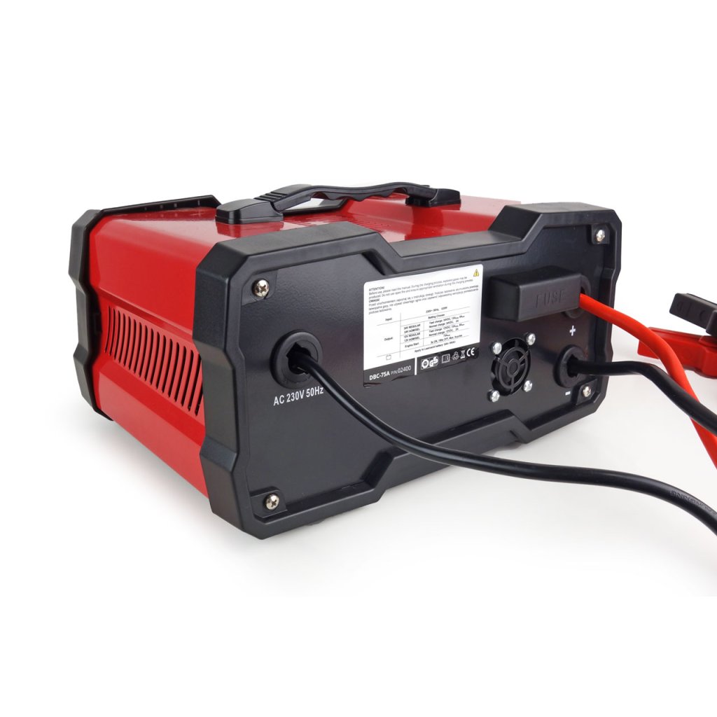Nabíječka s funkcí Jump Start 12A 12/24V, 12V 75A, 02400