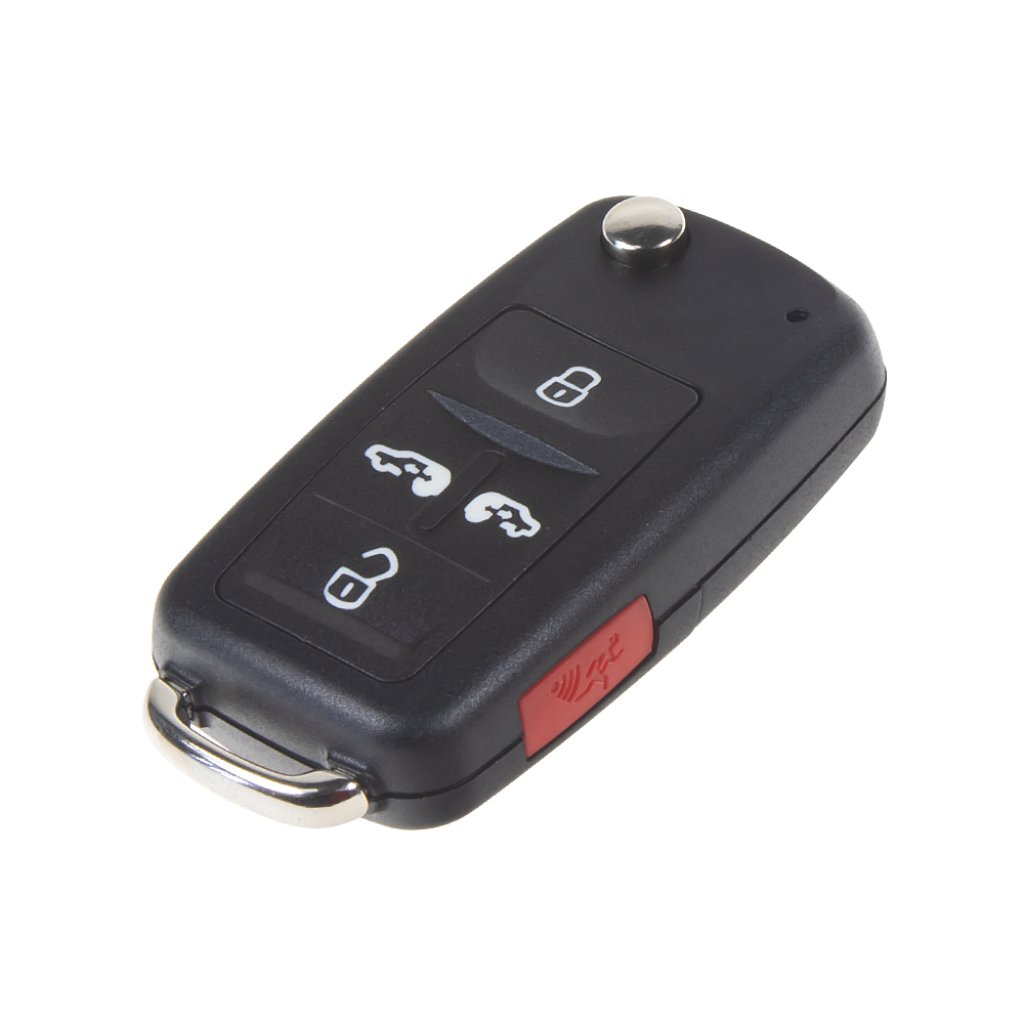 Náhr. klíč VW Sharan, Multivan, Caravelle, 4+1tl., 434MHz, 7N0 837 202K