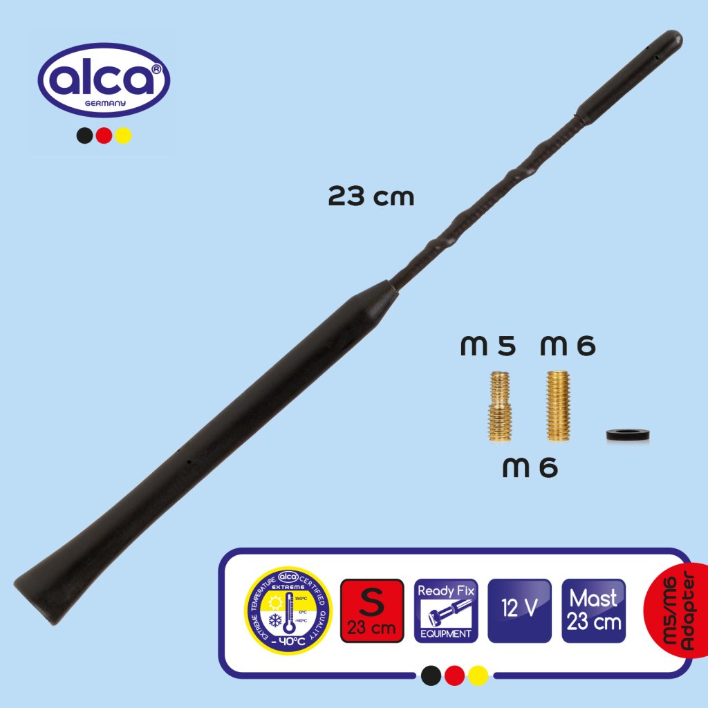 Náhradní prut 23 cm, M5/M6, 537200