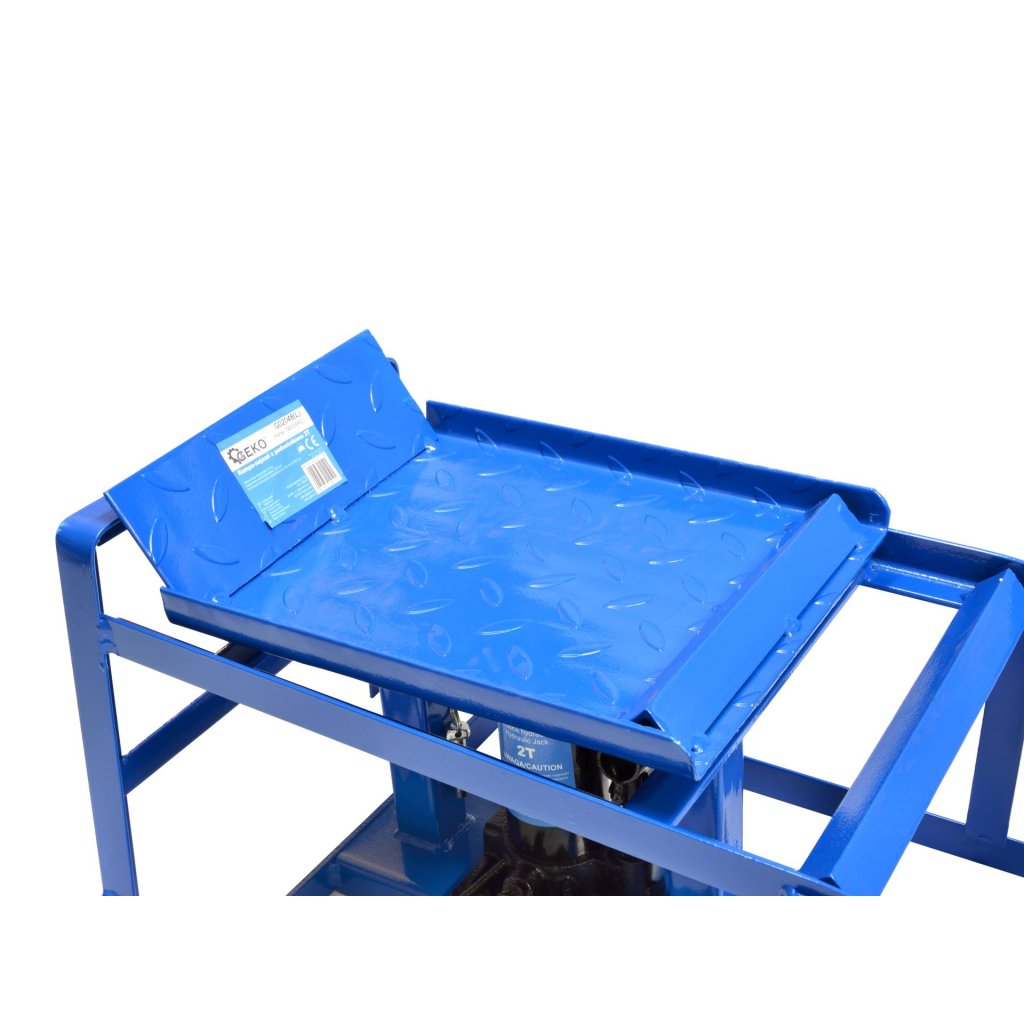 Nájezdové rampy s hydraulickým zvedákem, pár - 2 t - G02048