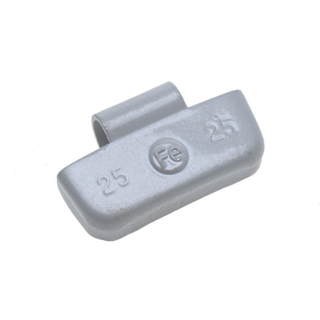 Naklepávací vyvažovací závaží na ALU kola 25 g, ocelové - F13034