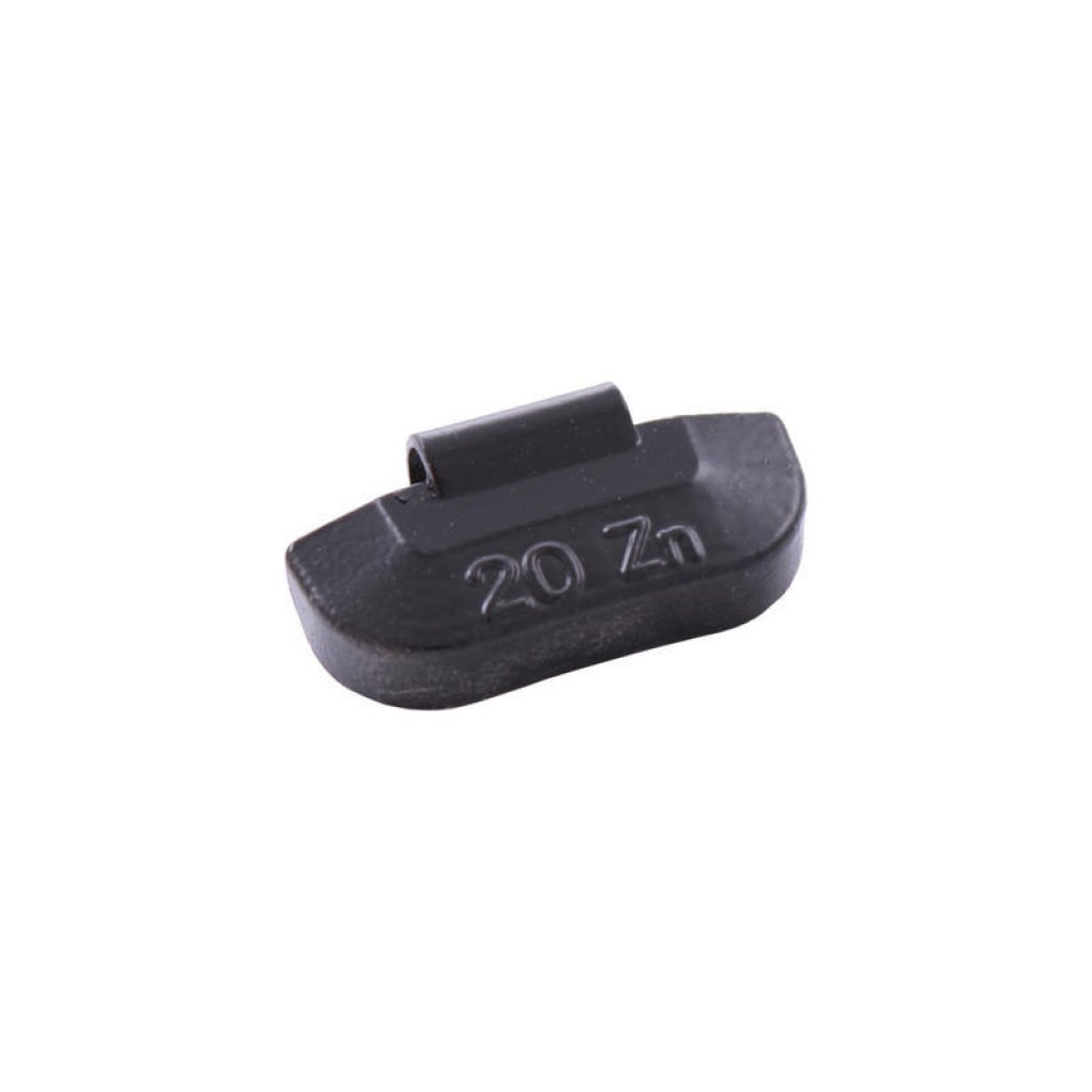 Naklepávací vyvažovací závaží (Zn) ASTA 20 g, černé - F13053