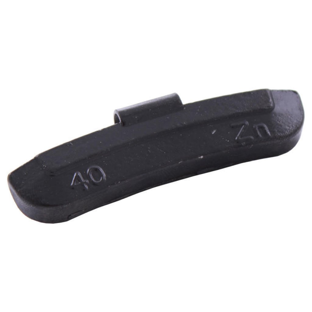 Naklepávací vyvažovací závaží (Zn) ASTA 40 g, černé - F13057