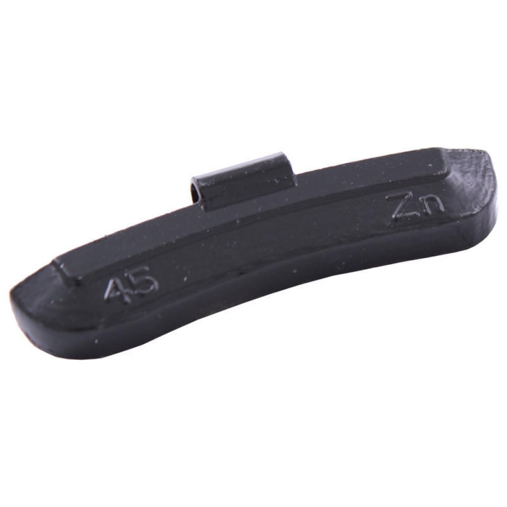 Naklepávací vyvažovací závaží (Zn) ASTA 45 g, černé - F13058