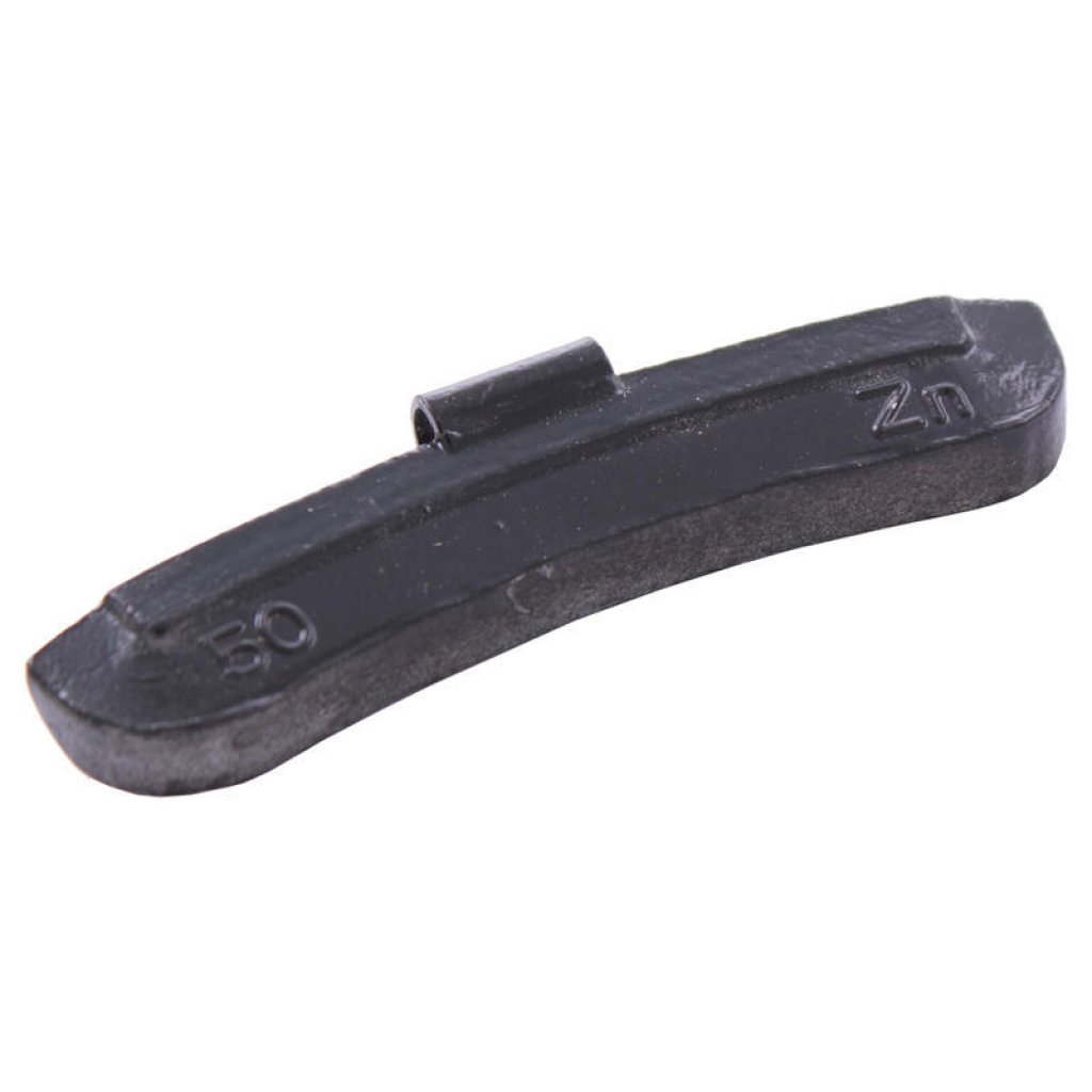 Naklepávací vyvažovací závaží (Zn) ASTA 50 g, černé - F13059