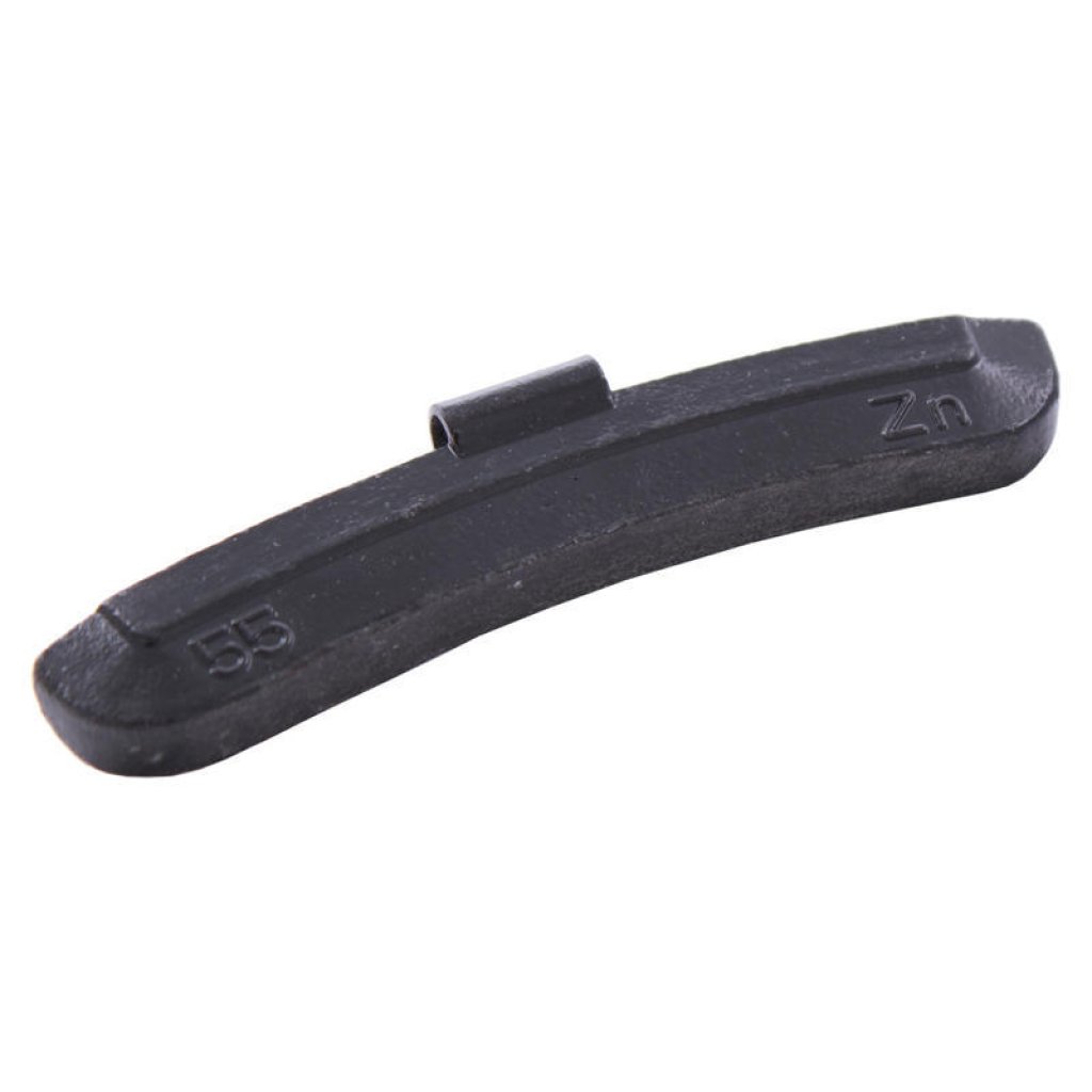 Naklepávací vyvažovací závaží (Zn) ASTA 55 g, černé - F13060