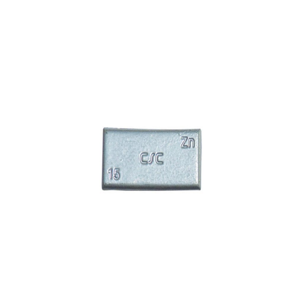 Nalepovací závaží pro alu disky ZNC 15 g, zinkové - F3503