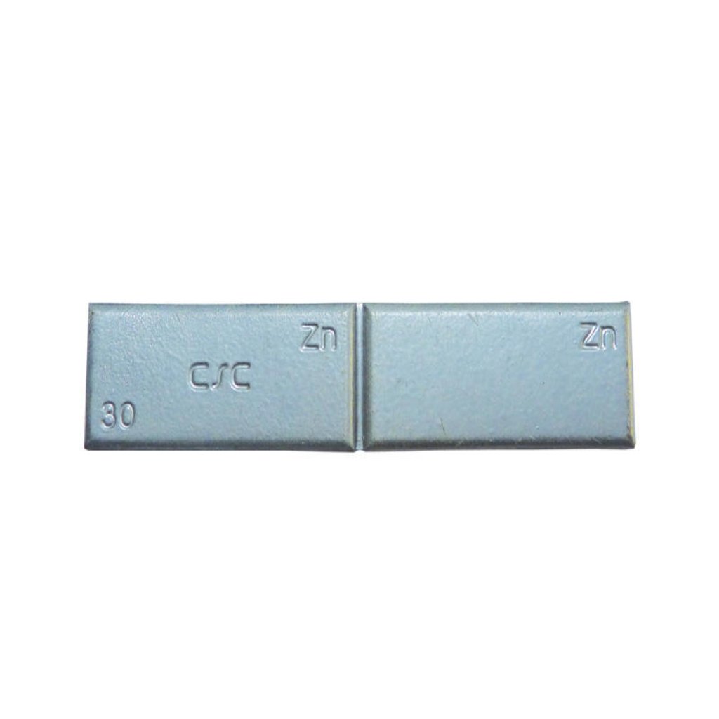 Nalepovací závaží pro alu disky ZNC 30 g, zinkové - F3506