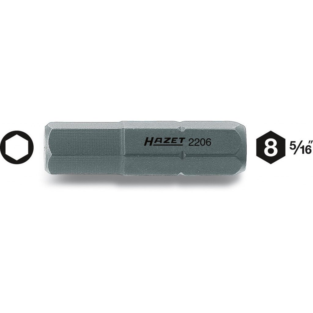 Nástavce (bity) 2206-10 Hazet
