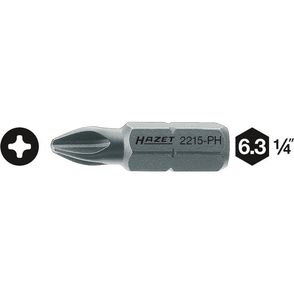 Nástavce (bity) 2215-PH2 Hazet