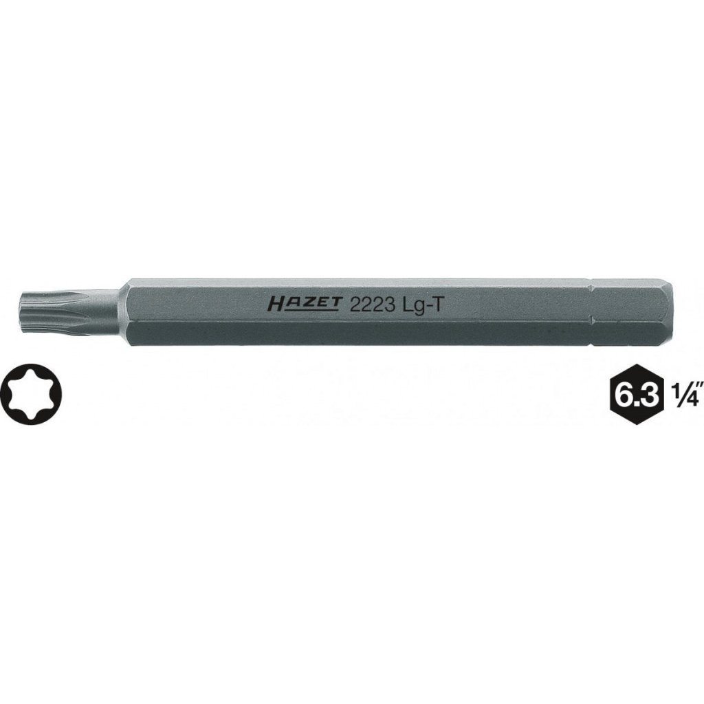 Nástavec(bit) TORX® 2223LG-T30 Hazet