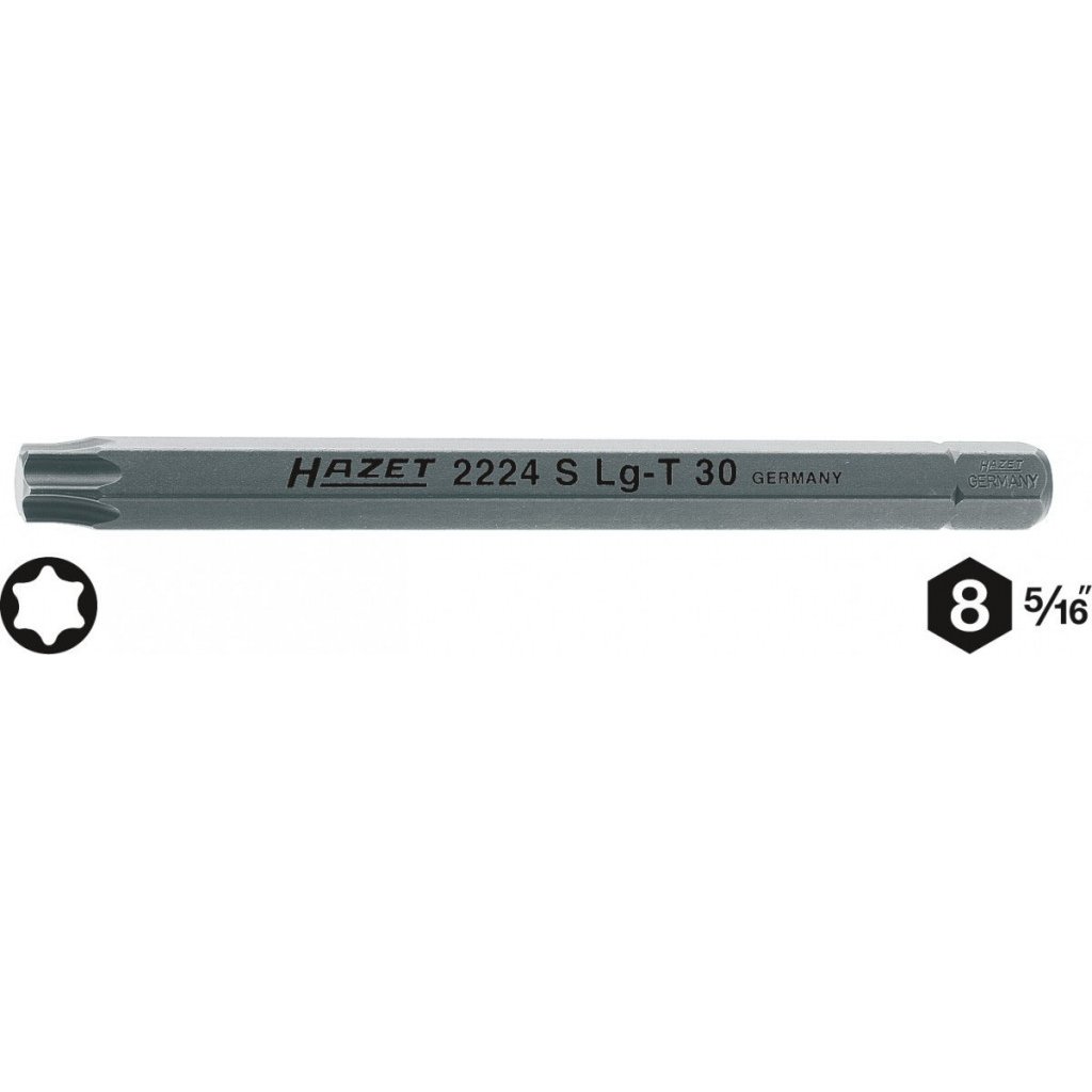 Nástavec(bit) TORX® 2224SLG-T30 Hazet