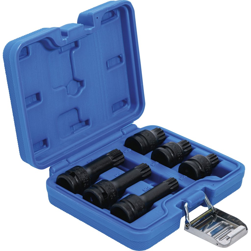 Nástrčné klíče 1/2", XZN, M14-M18, 6 ks - B5380