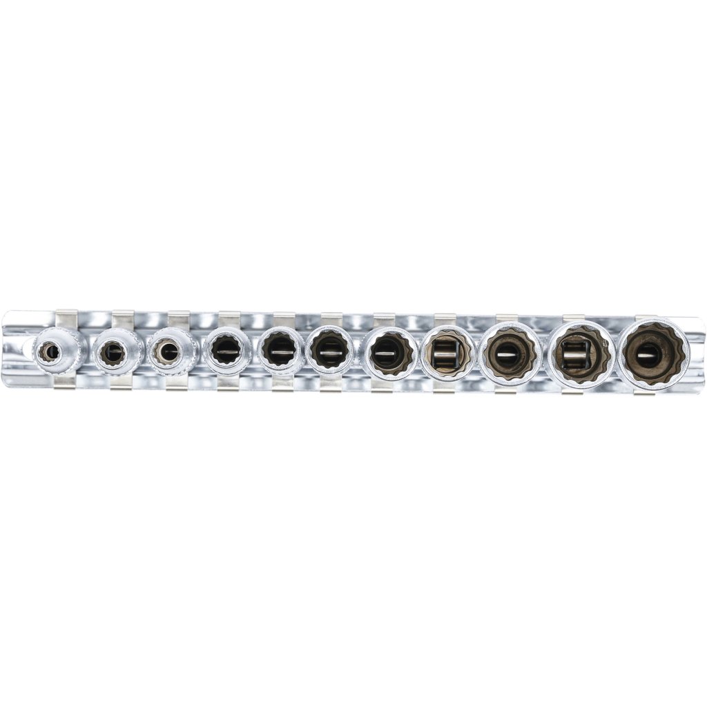 Nástrčné klíče, dvanáctihranné, 1/4 ", 11 ks - B5251