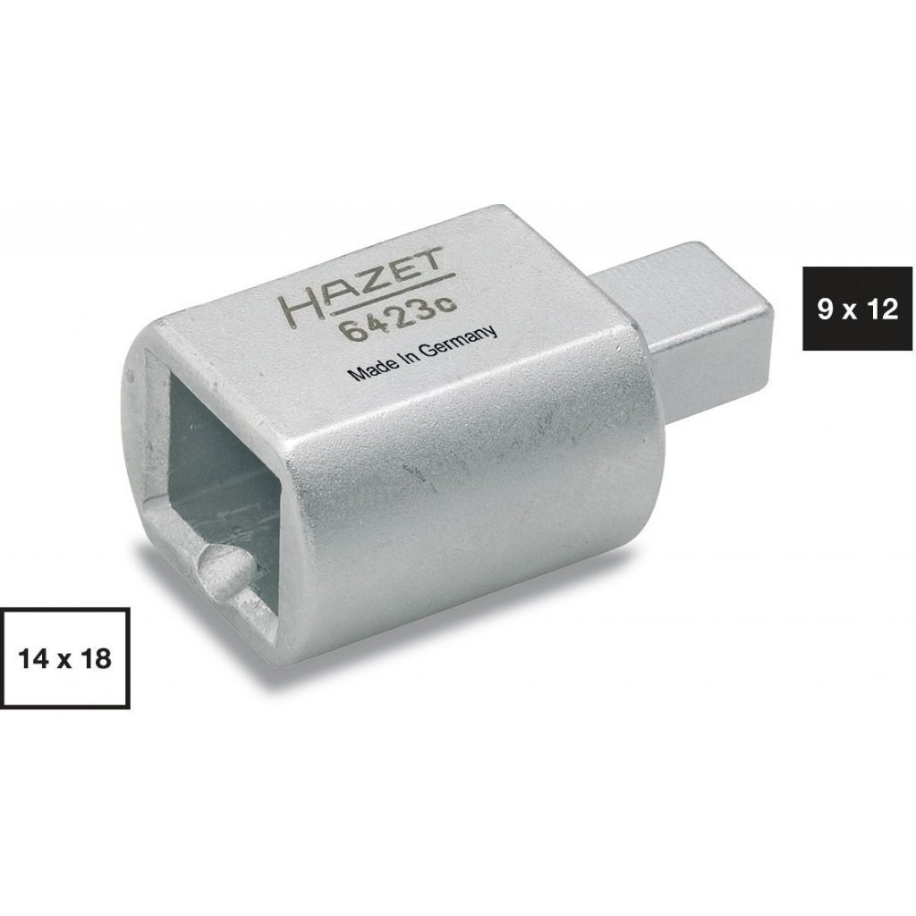 Nástrčný adaptér, 14 x 18 mm x 9 x 12 mm, 6423C - HA027934