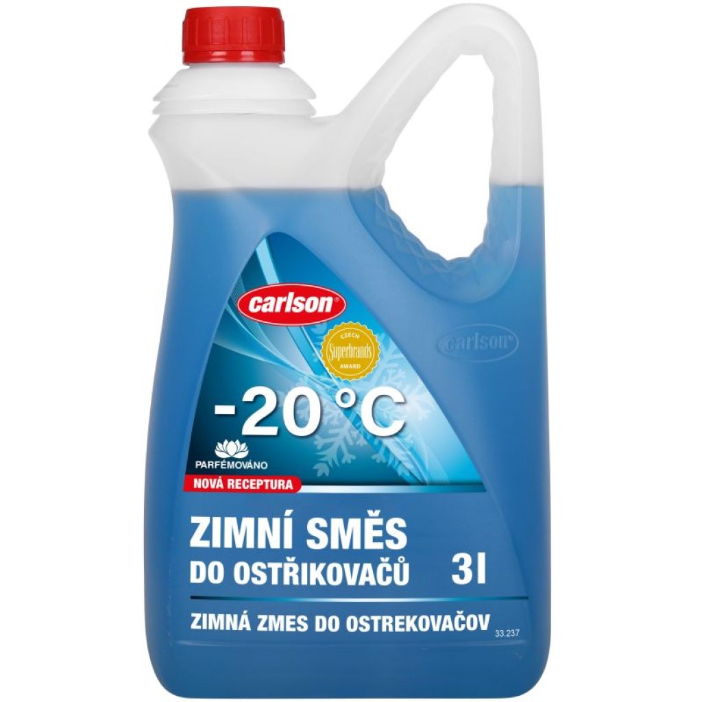 Nemrznoucí směs do ostřikovačů CARLSON -20°C - 3L flexi, 33.237