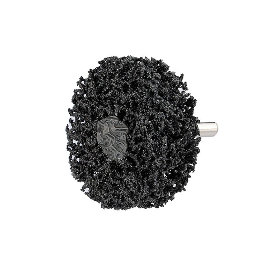 Netkaný stopkový kotouč pro odstraňování rzi, pr. 50 mm x 15 mm, 63534