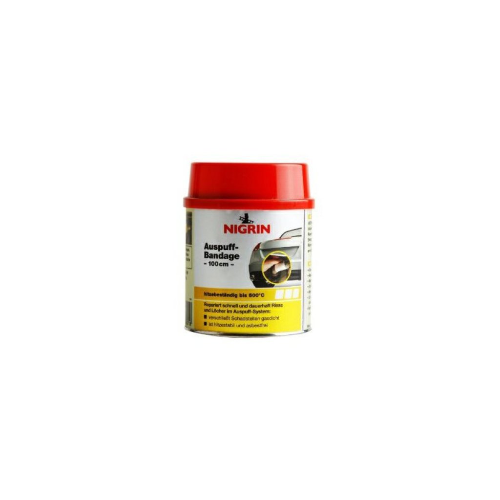 NIGRIN AUSPUFF BANDAGE 200 g - výfukový tmel a skelná textilie 100 cm, 74071