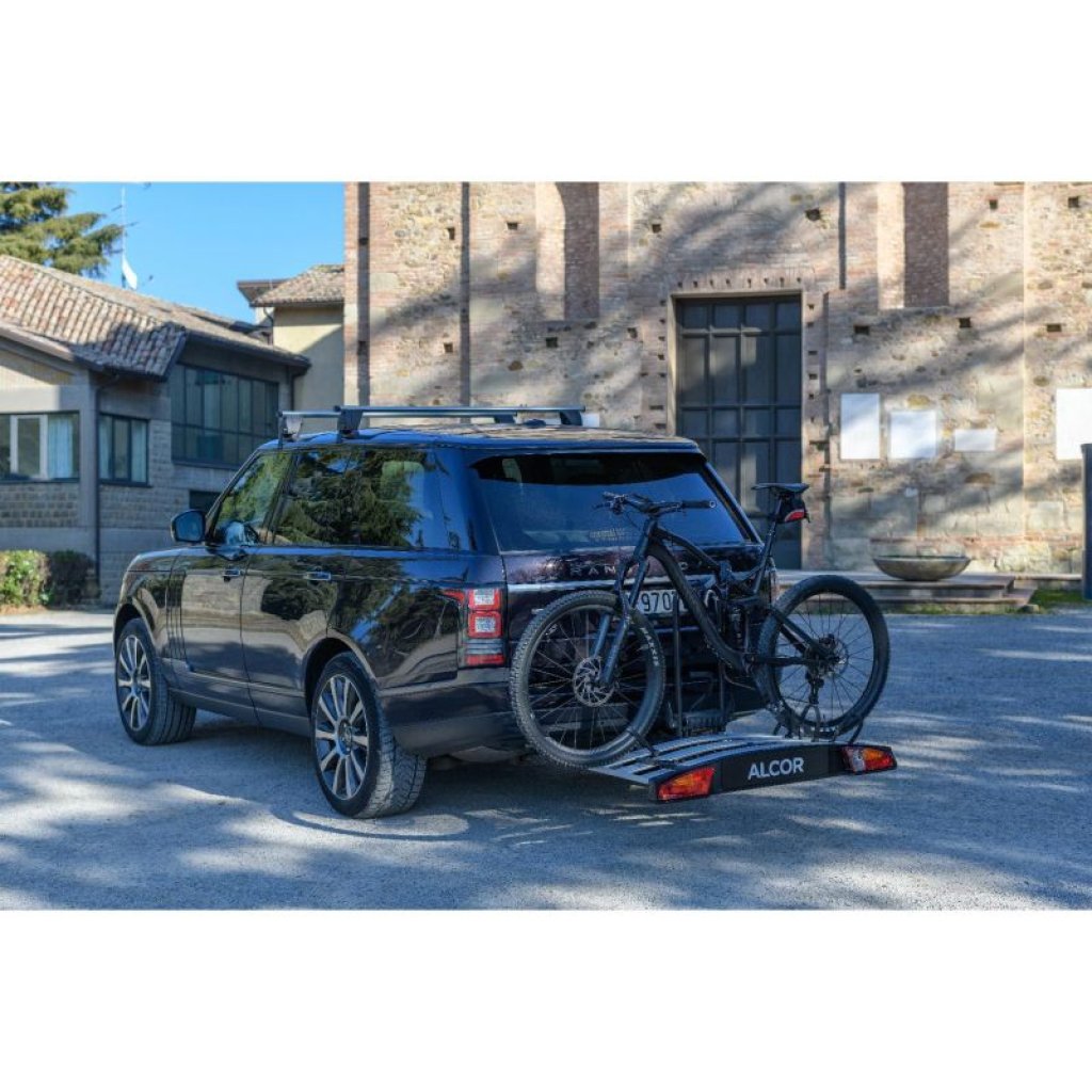 Nosič na tažné zařízení na 3 kola / elektrokola / Fatbike Menabo Alcor 3 - sklopný
