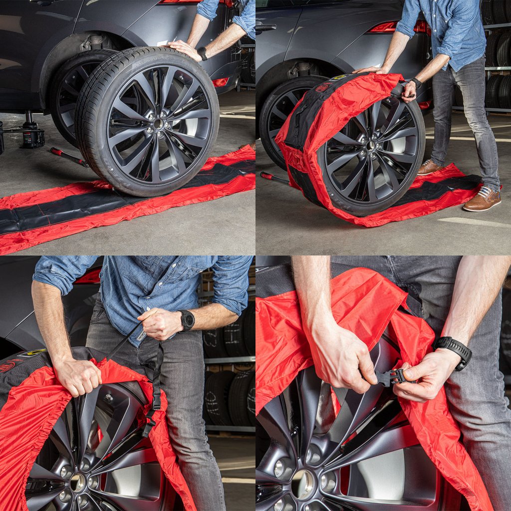 Obaly na pneumatiky 16" - 22" HEYNER XL - SUV WheelStar PRO XL, sada 4 ks, 735100
