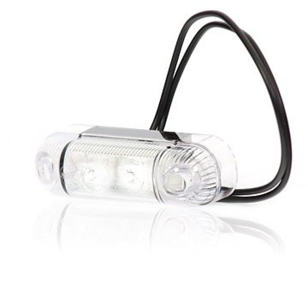 Obrysové přední světlo, 12V-24V, 2x LED, W61