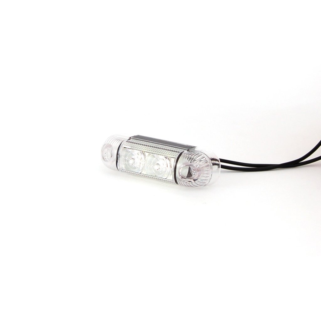 Obrysové přední světlo, 12V-24V, 2x LED, W61