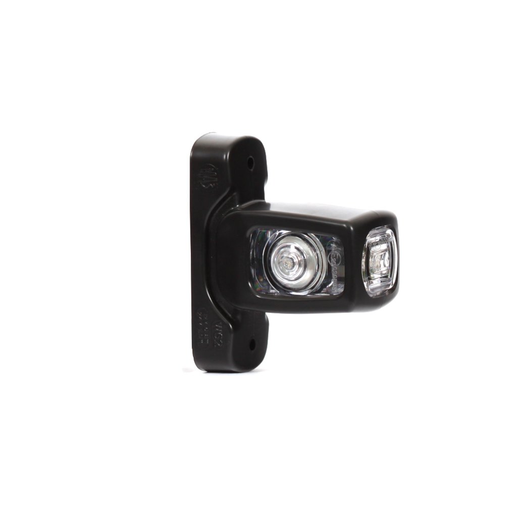 Obrysové sdružené poziční, přední a boční poziční světlo, 12V-24V, LED, W62