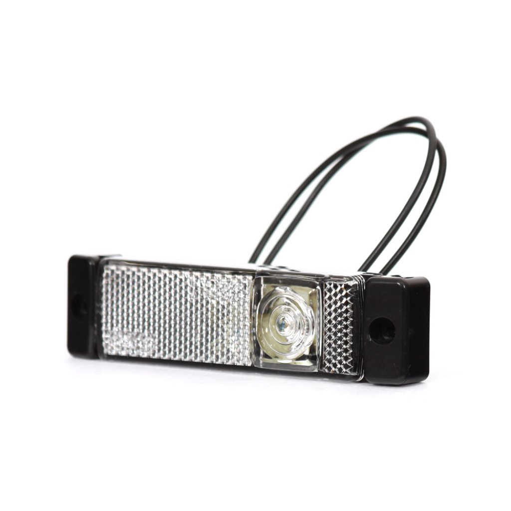 Obrysové sdružené přední světlo, 12V-24V, LED, W45