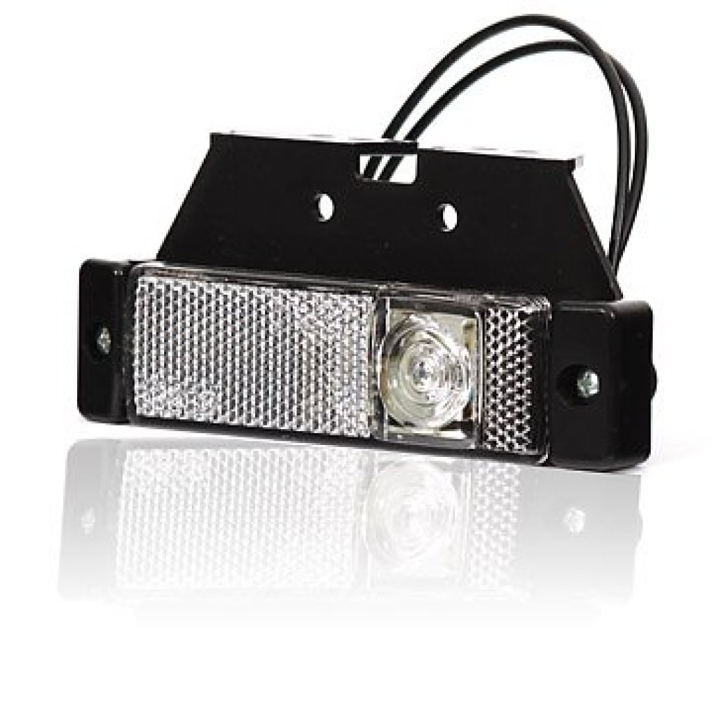 Obrysové sdružené přední světlo, 12V-24V, LED, W45