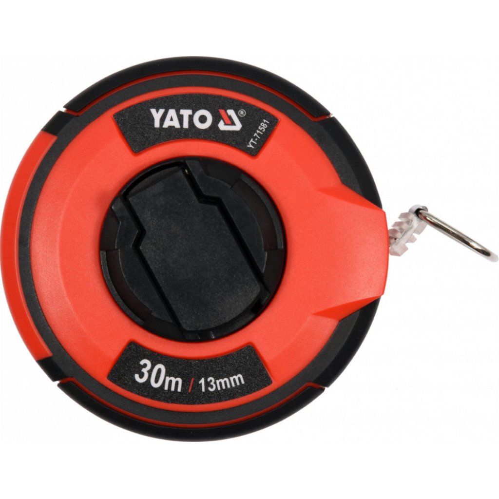 Ocelové měřící pásmo 30m, šířka 13mm - YT-71581