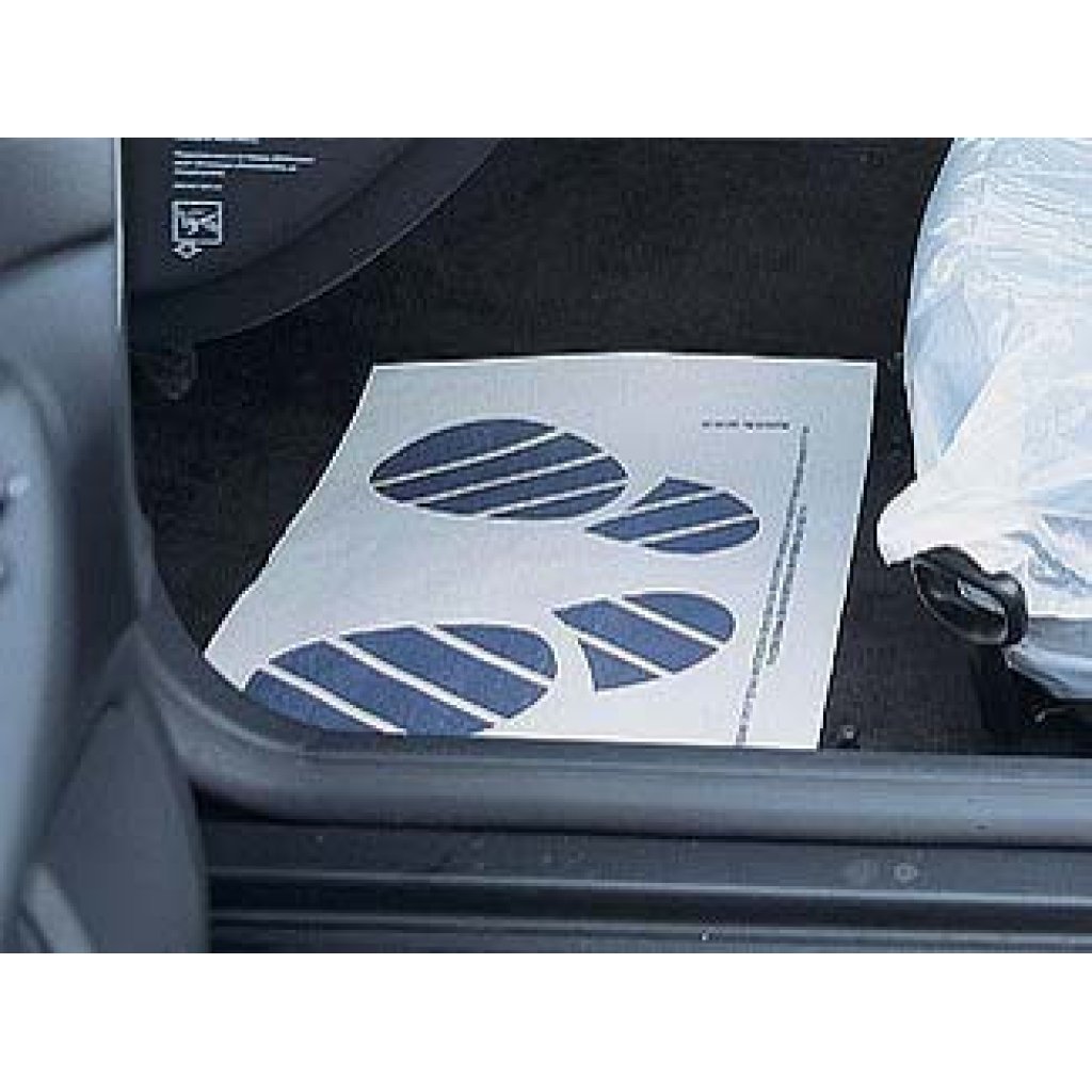 Ochrana koberce STOPY - 500 ks v roli - 339080010
