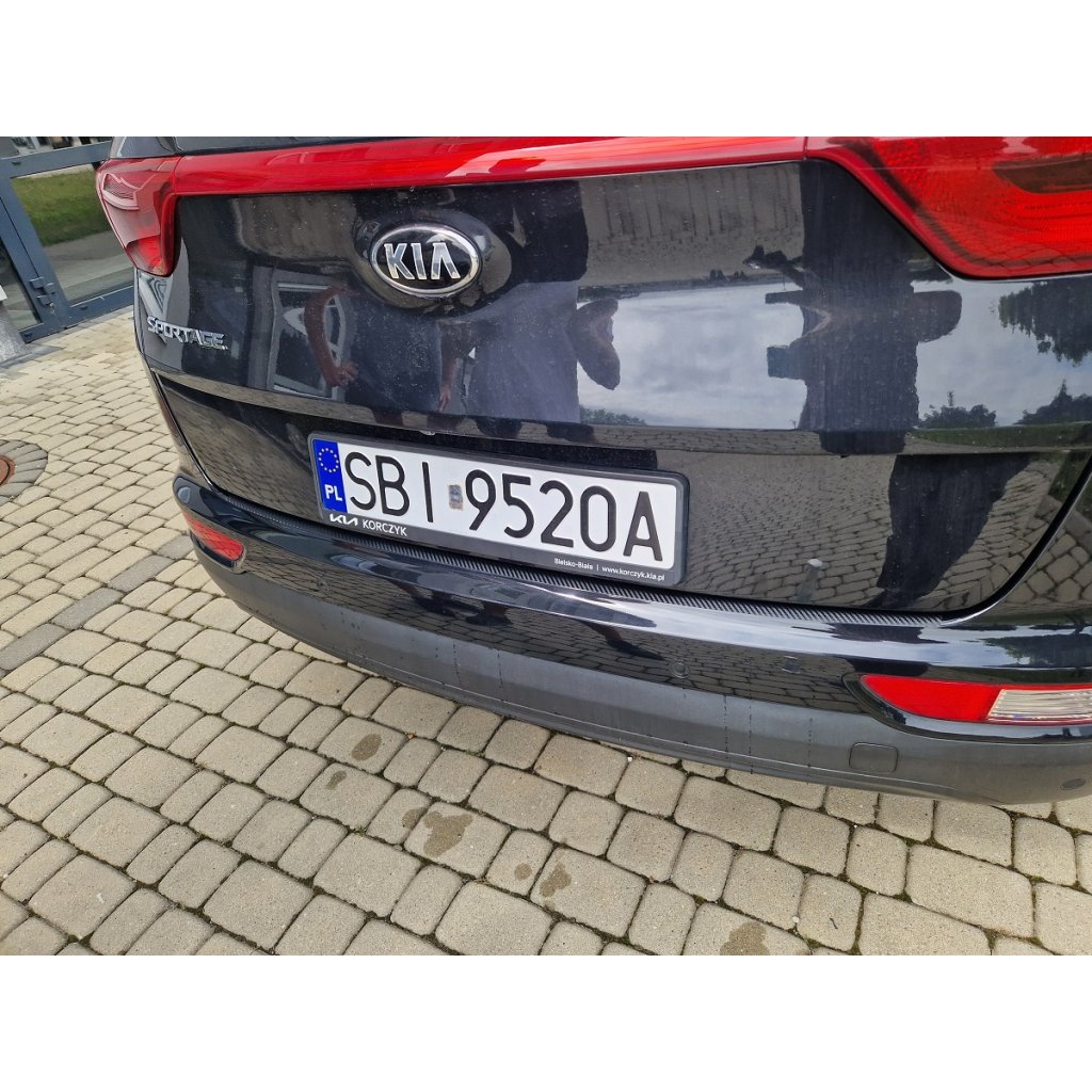 Ochranná fólie na zadní nárazník ŠKODA OCTAVIA III RS combi 04/2013-, černá, 2094