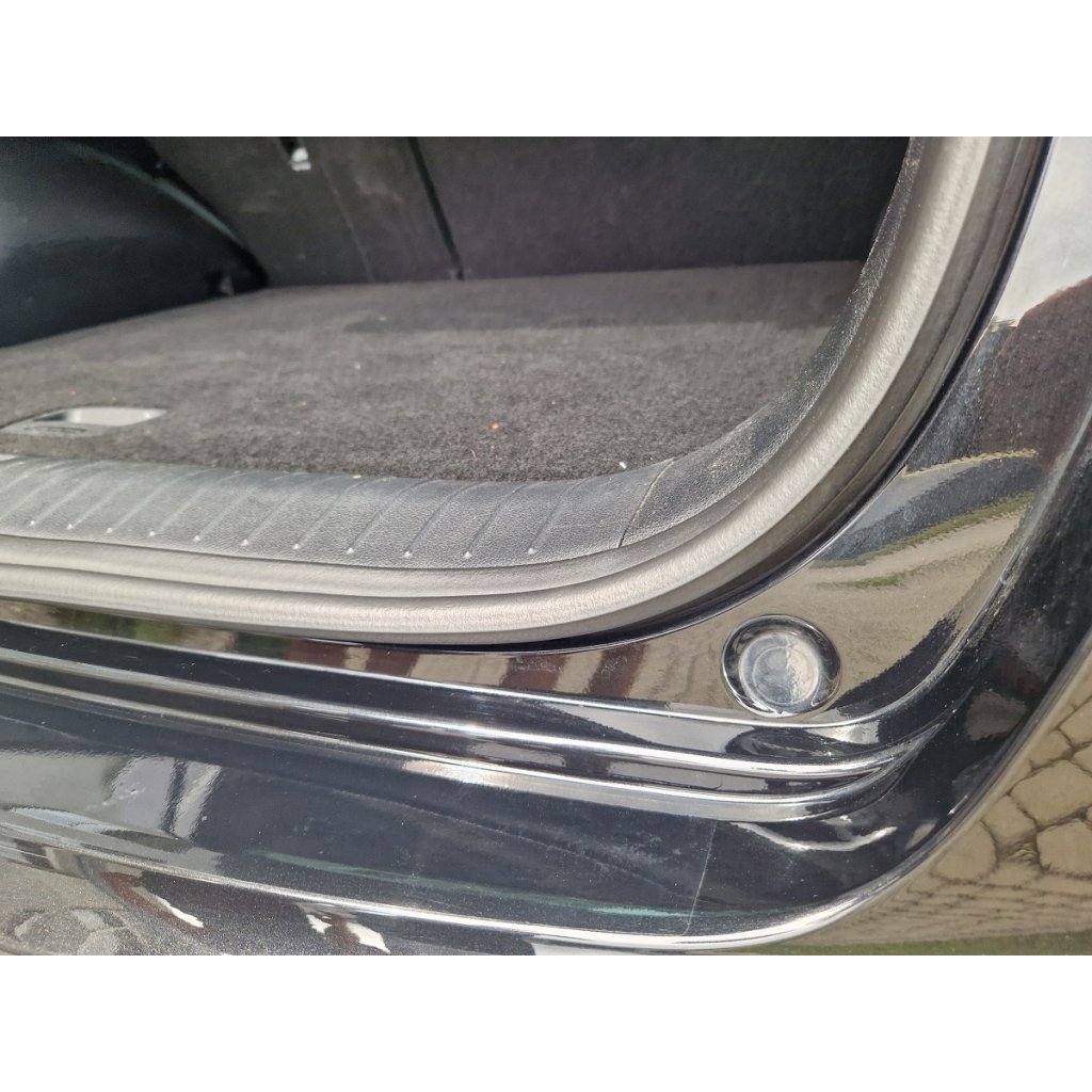 Ochranná fólie na zadní nárazník ŠKODA SUPERB II combi 2009 - 06/2015, průhledná, 1096