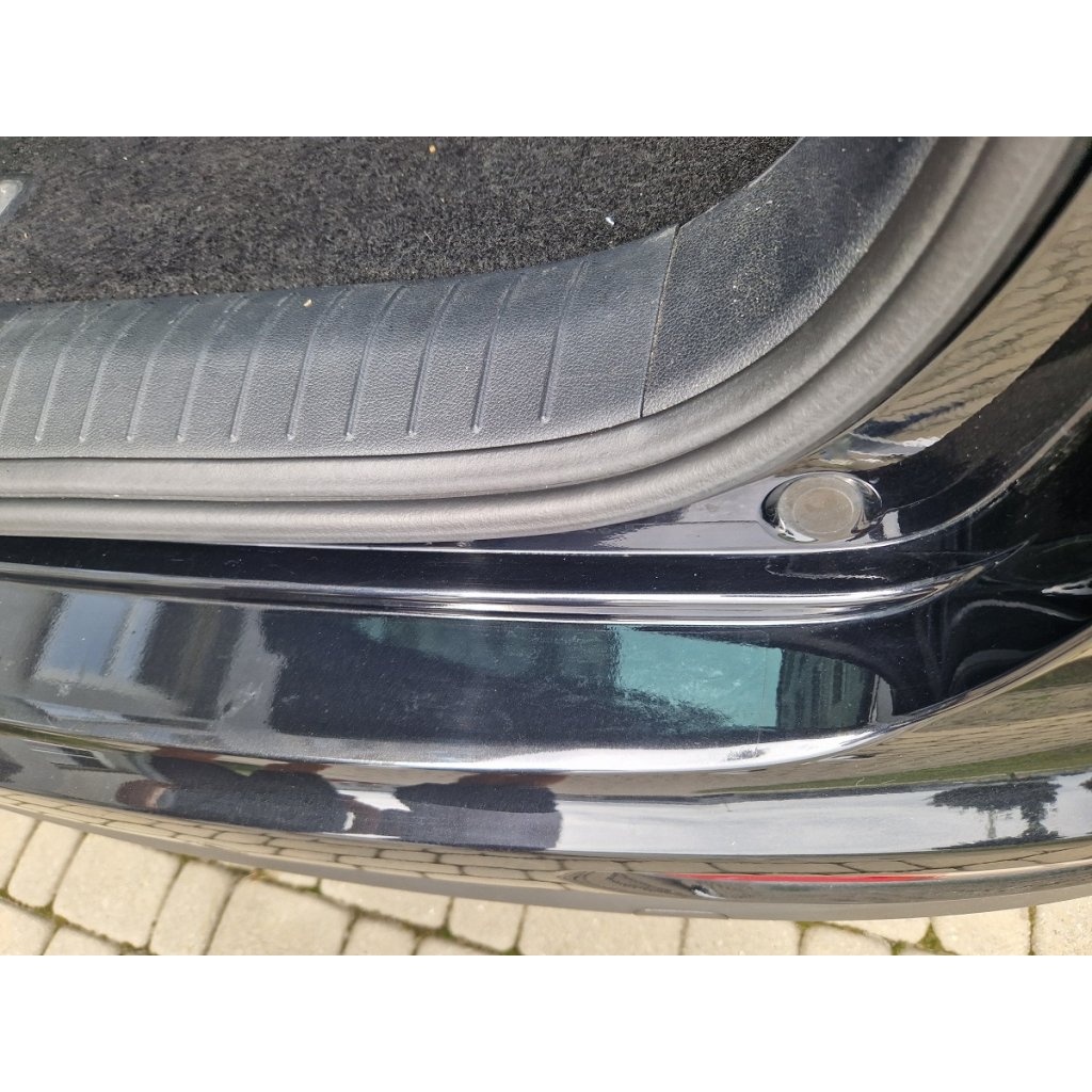 Ochranná fólie na zadní nárazník ŠKODA SUPERB II combi 2009 - 06/2015, průhledná, 1096