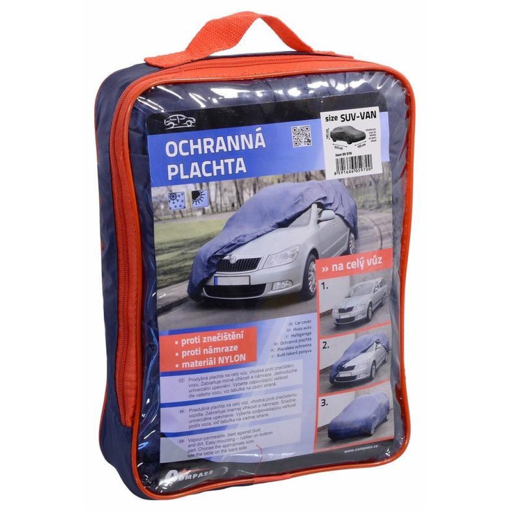 Ochranná plachta FULL SUV-VAN 515x195x142cm NYLON, 05970