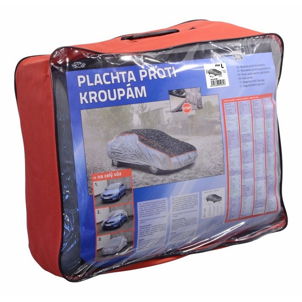 Ochranná plachta proti kroupám vel.M 430x165x119cm, 05980