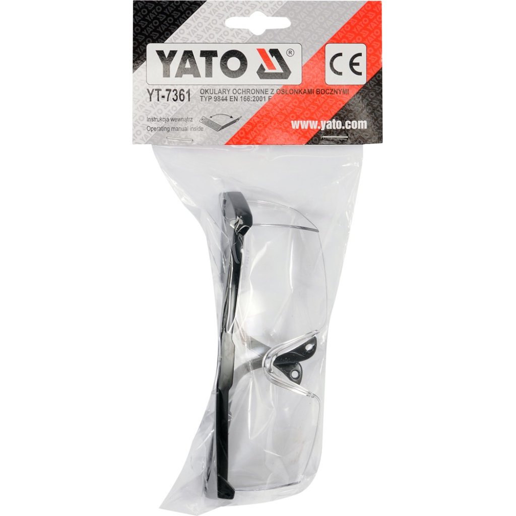 Ochranné brýle čiré typ 9844, YATO