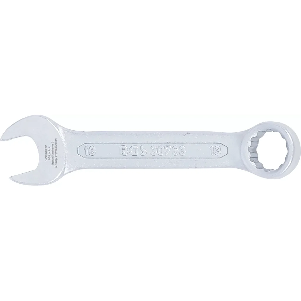 Očkoplochý klíč 13 mm, extra krátký, BGS - B30763